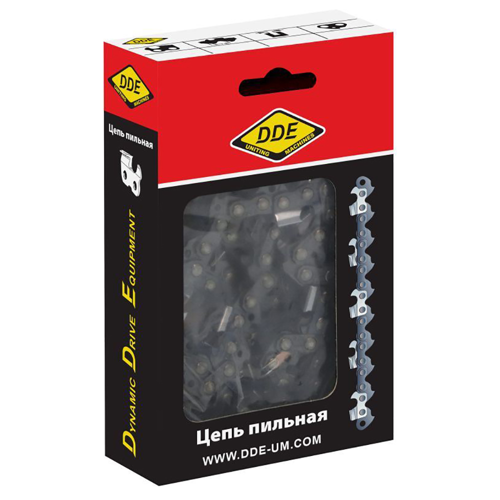 !!!!Цепь 50 зв. 3/8 1,3 мм DDE