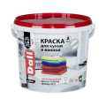 Краска ВД для кухни и ванной супербелая 5 л DALI