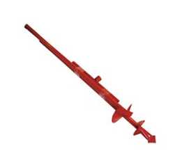 Бур садовый шнековый с ножом д. 150