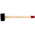 Кувалда 7000 гр кованая головка, деревянная рукоятка, Павлово