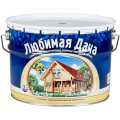 Антисептик Любимая дача БЕЛЫЙ 9 л (защитное текстурное порытие древесины)