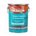 Грунт-эмаль KRAFOR профи по ржавчине КРАСНО-КОРИЧНЕВЫЙ 5,5 кг