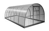 Теплица 3 х 6 оцинкованная шаг 1 м профиль 25*25мм