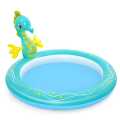 РАСПРОДАЖА!!!!Бассейн BESTWAY детский с разбрызгивателем 188*160*86 см.