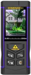 Рулетка лазерная Ermenrich PRO LR200 c камерой