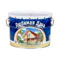 Антисептик Любимая дача МАХАГОН 9 л (защитное текстурное порытие древесины)