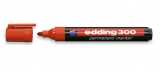 Маркер перманентный красный Edding E-300 1,5-3 мм