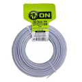 Леска 3,0 мм 5 м ON для триммера круг с металлическим сердечником (армированная)