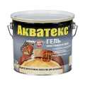 Основа алкидная Акватекс ГЕЛЬ ДУБ 2,7 л двойная УФ-защита, воск, нанесение на олифу
